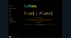 Desktop Screenshot of lustundkunst.de
